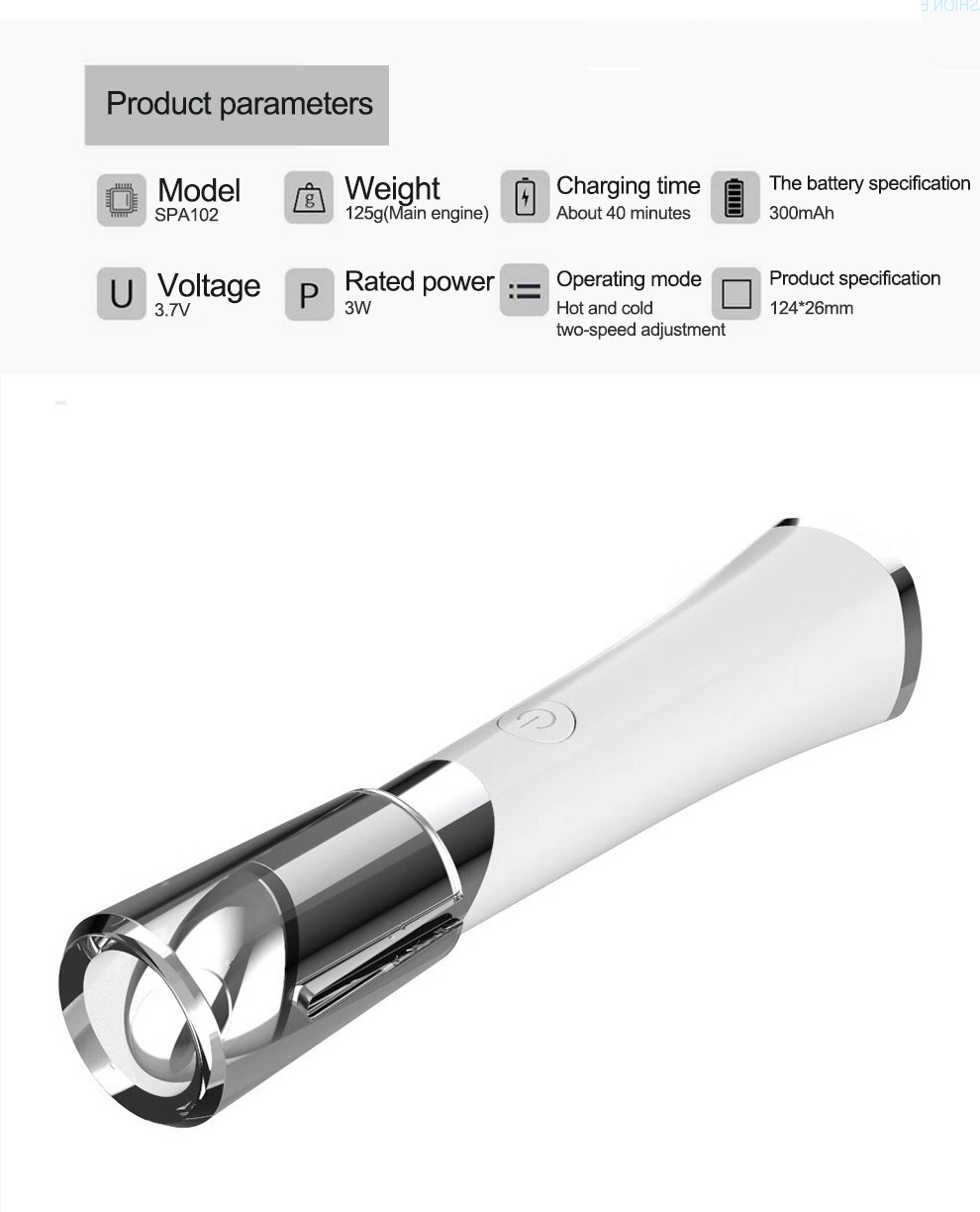 Máy mát xa mắt Beauty Eye Massager USB có thể sạc lại Thiết bị chăm sóc da Chi tiết