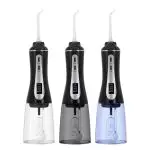 Máy tăm nước cầm tay không dây 350ML mạnh mẽ, màn hình OLED, máy tăm nước cầm tay có 5 chế độ áp suất