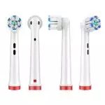 4 gói Đầu bàn chải thay thế bàn chải đánh răng điện Oral EB-60X