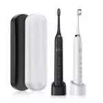 Bàn chải đánh răng điện Sonic nâng cấp dành cho người lớn có thêm đầu bàn chải IPX7 kèm hộp đựng khi đi du lịch